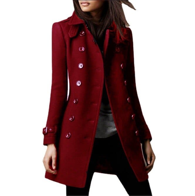 Julie - Manteau long en laine