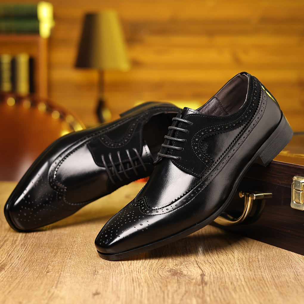 Chaussures habillées en cuir élégantes pour hommes