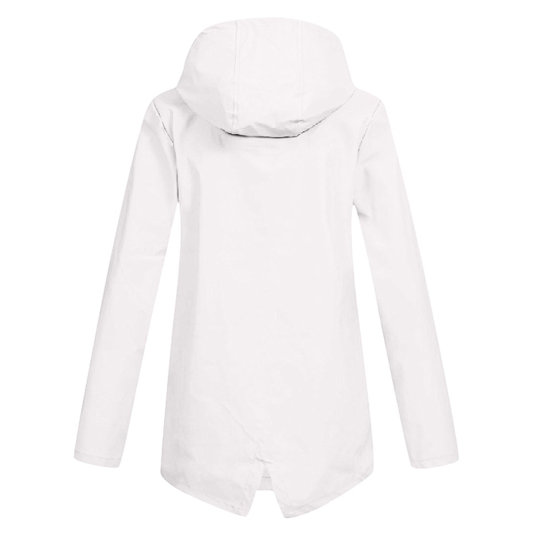 Veste Imperméable pour Femme avec Fermeture Éclair et Capuche : Élégance Fonctionnelle pour Toutes les Saisons