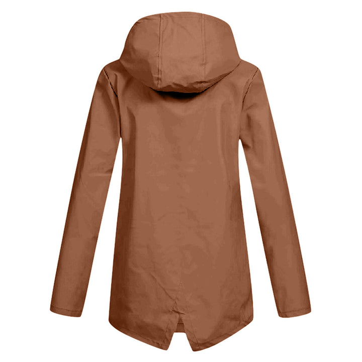 Veste Imperméable pour Femme avec Fermeture Éclair et Capuche : Élégance Fonctionnelle pour Toutes les Saisons