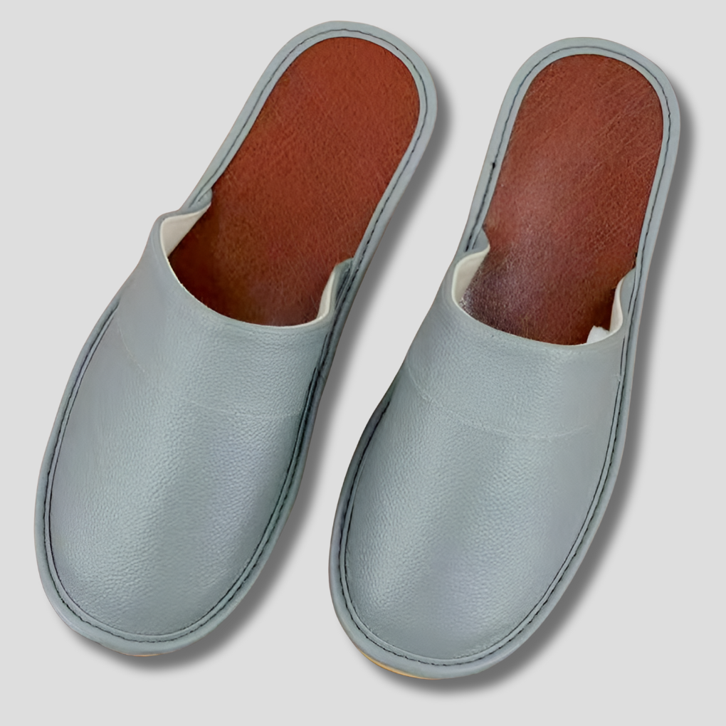 Chaussons en cuir pour hommes
