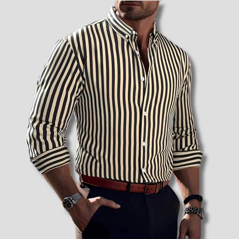 Chemise rayée pour homme