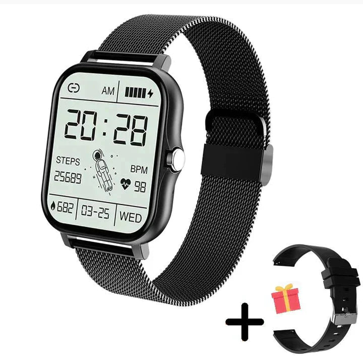 Montre connectée Fitness, appels Bluetooth et surveillance de la santé
