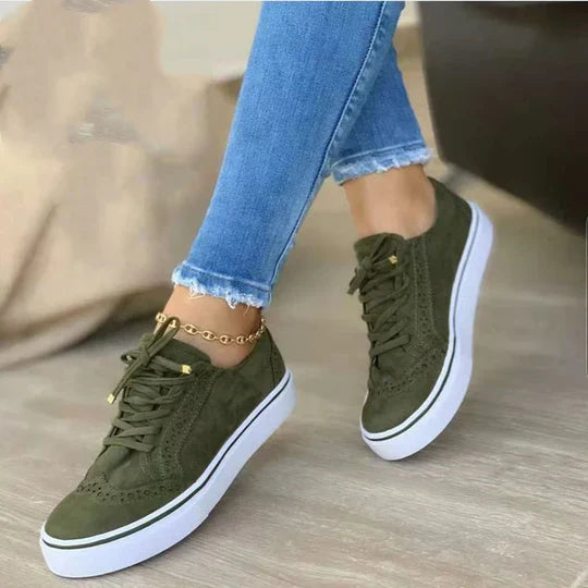 Baskets orthopédiques à lacets pour femmes