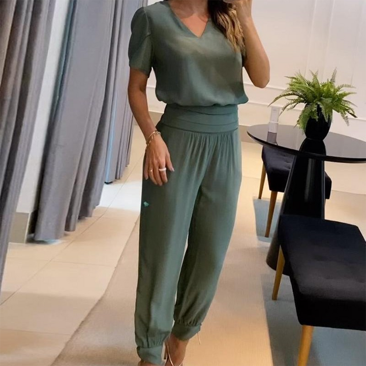 Tabea Combinaison chic imprimée pour femmes