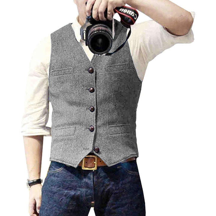 Gilet en jean pour hommes : style intemporel et polyvalence