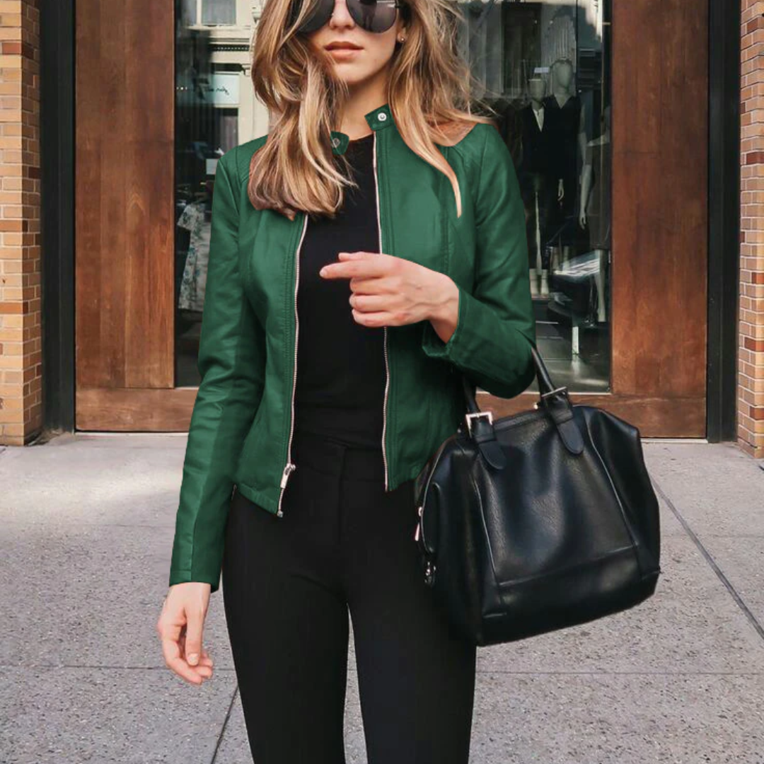 Brit | Veste en cuir tendance