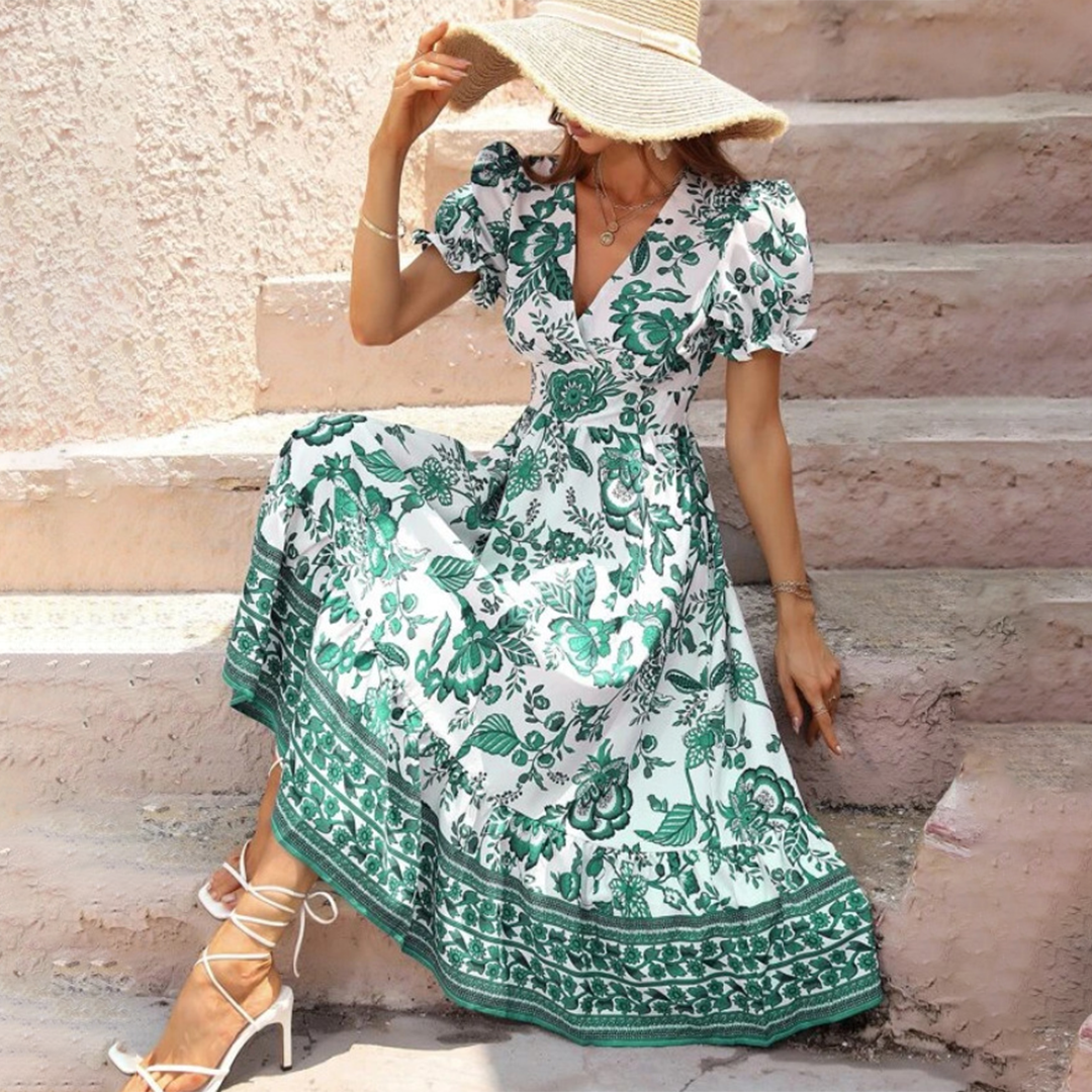Robe florale élégante