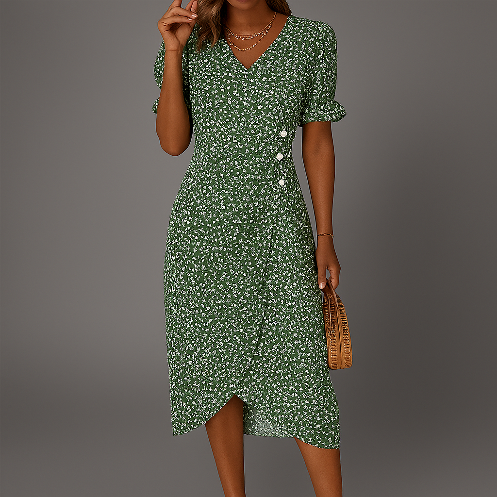 Robe longue légère pour femme
