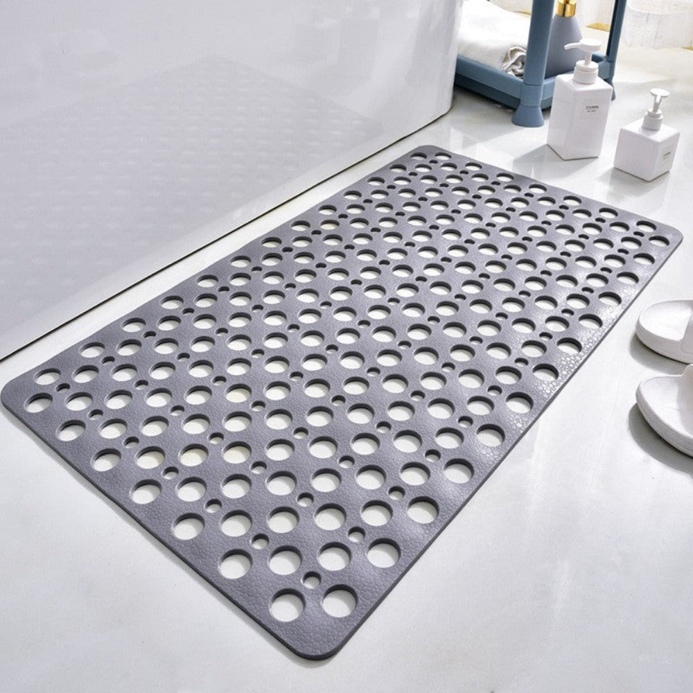 Tapis de douche antidérapant à drainage rapide