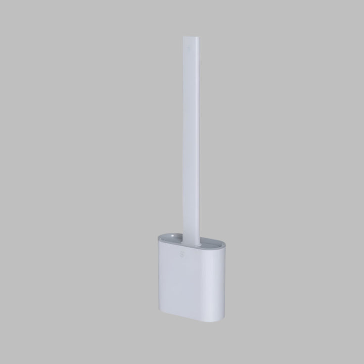 Brosse de toilette flexible et amovible en silicone