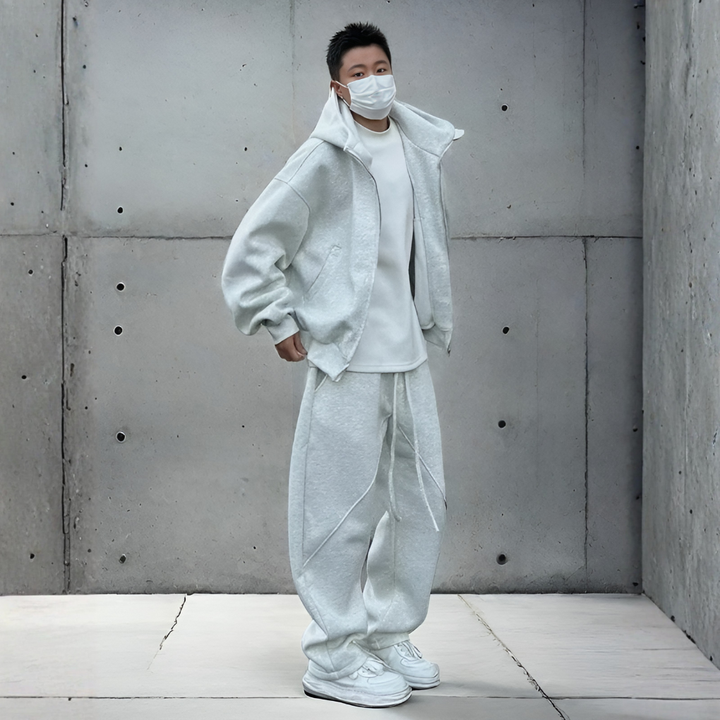 Ensemble de survêtement surdimensionné décontracté pour homme