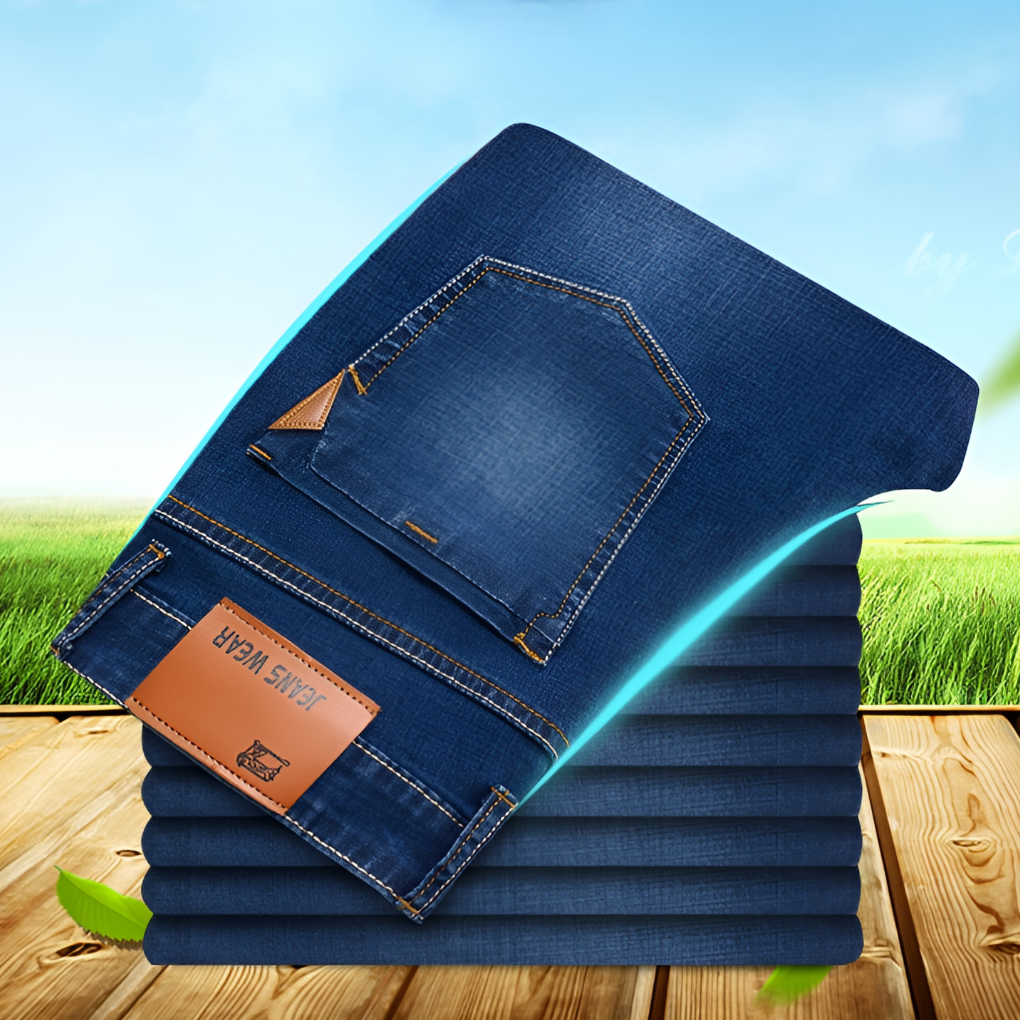 Jeans coupe droite pour homme