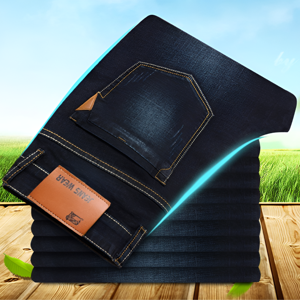 Jeans coupe droite pour homme