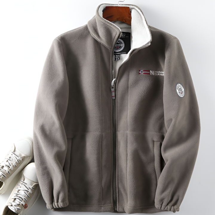 Polaire d'extérieur décontractée pour hommes