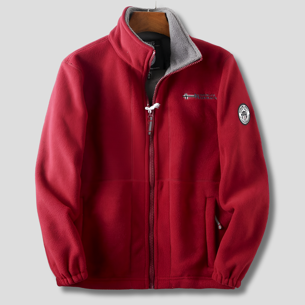 Polaire d'extérieur décontractée pour hommes