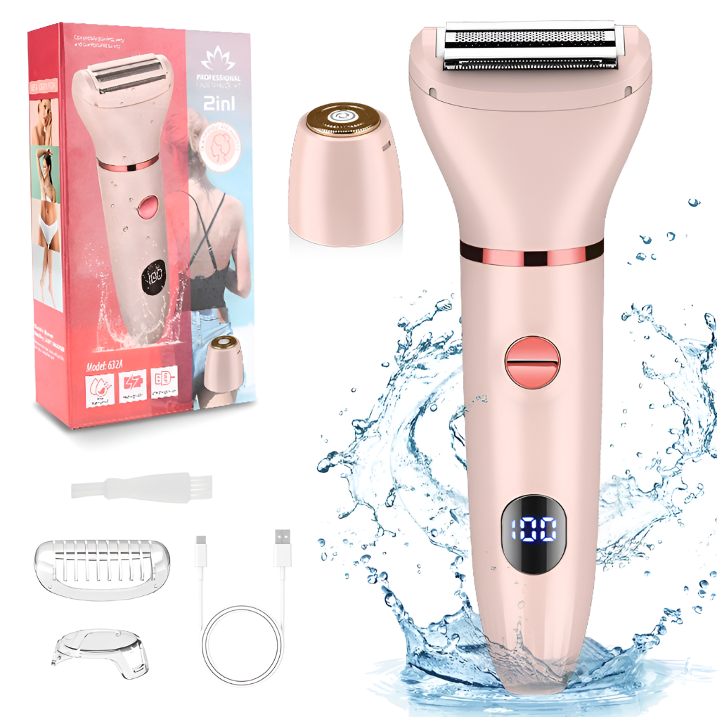 SmoothShave - Rasoir 3 en 1 pour femme