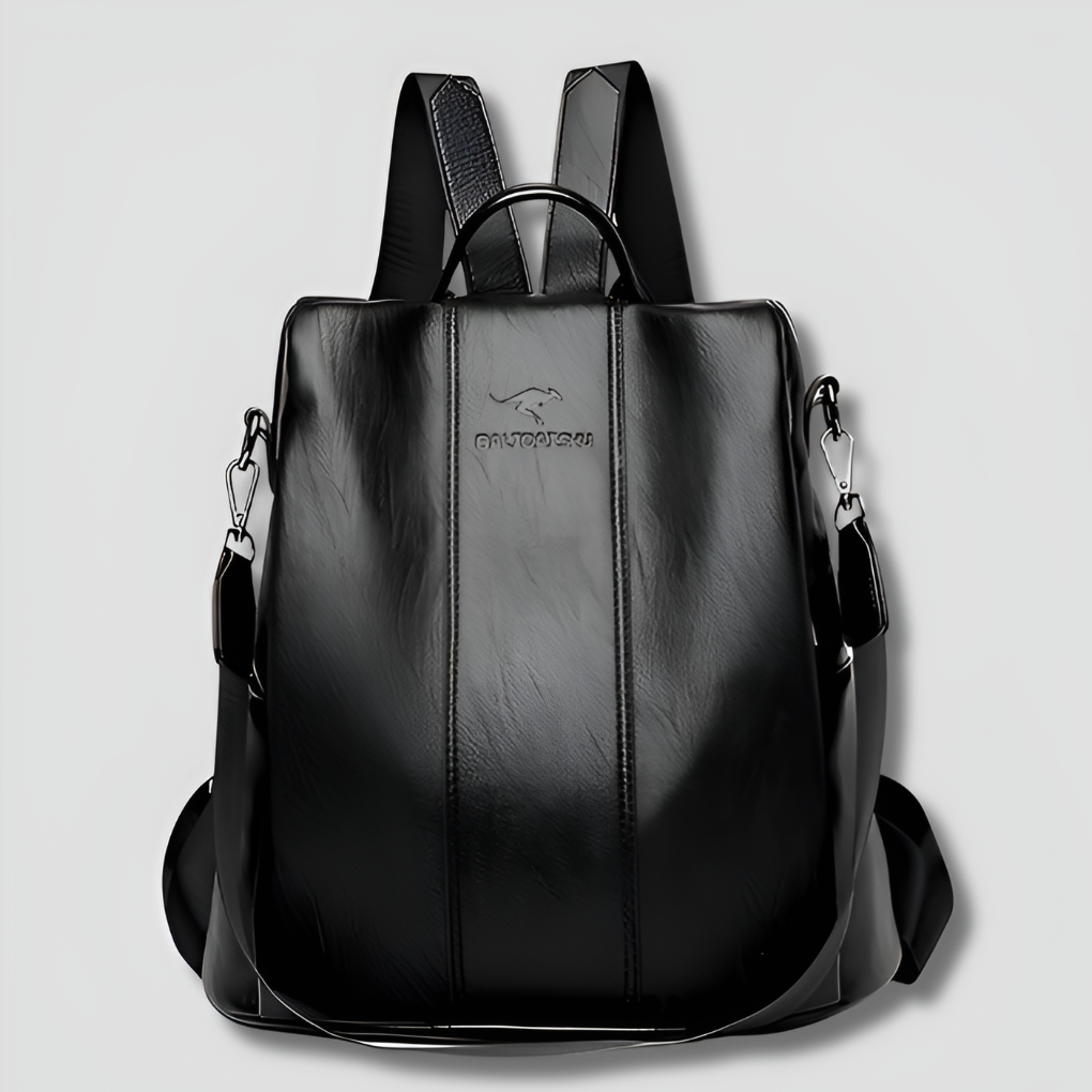 Sac à dos en cuir antivol pour femmes élégantes