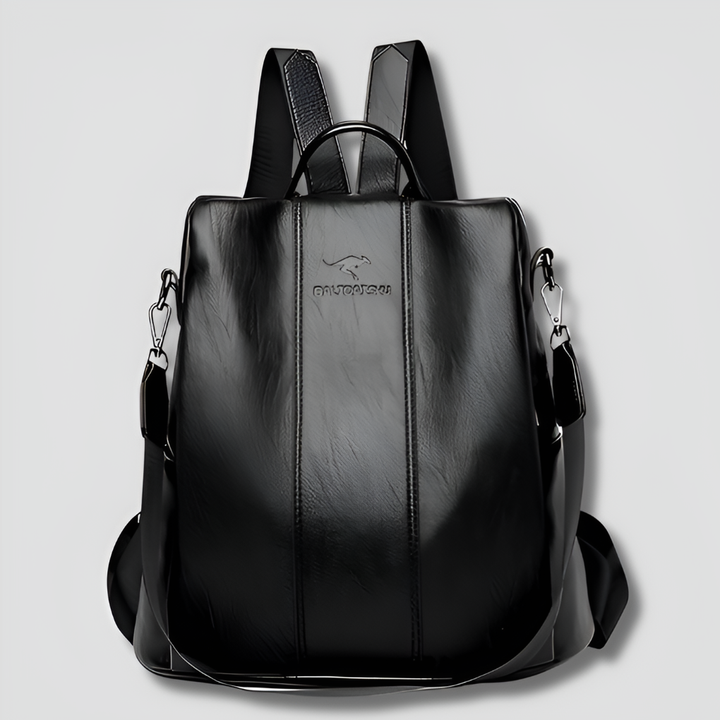 Sac à dos en cuir antivol pour femmes élégantes