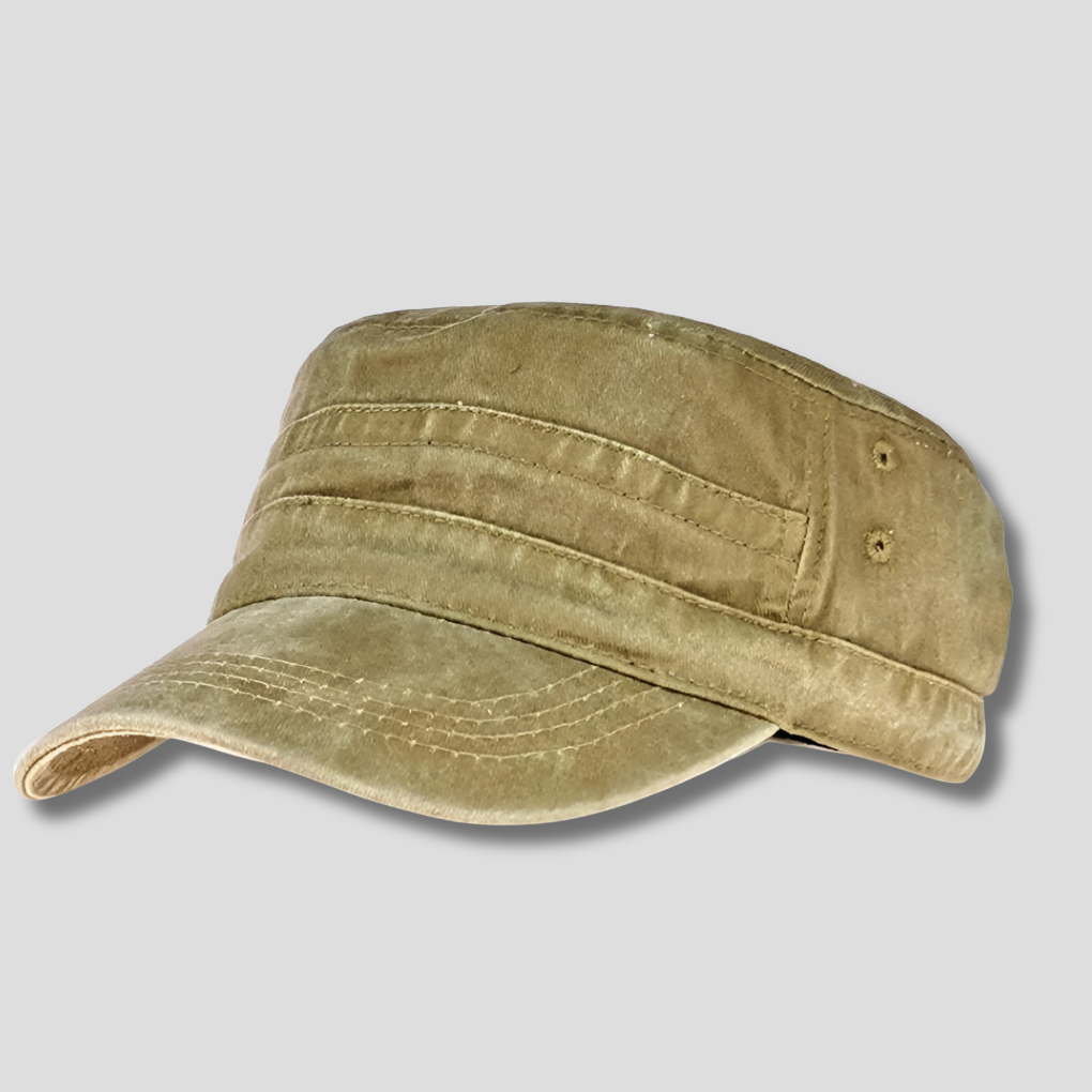 Bonnet rétro militaire pour homme – Style militaire classique avec des touches contemporaines