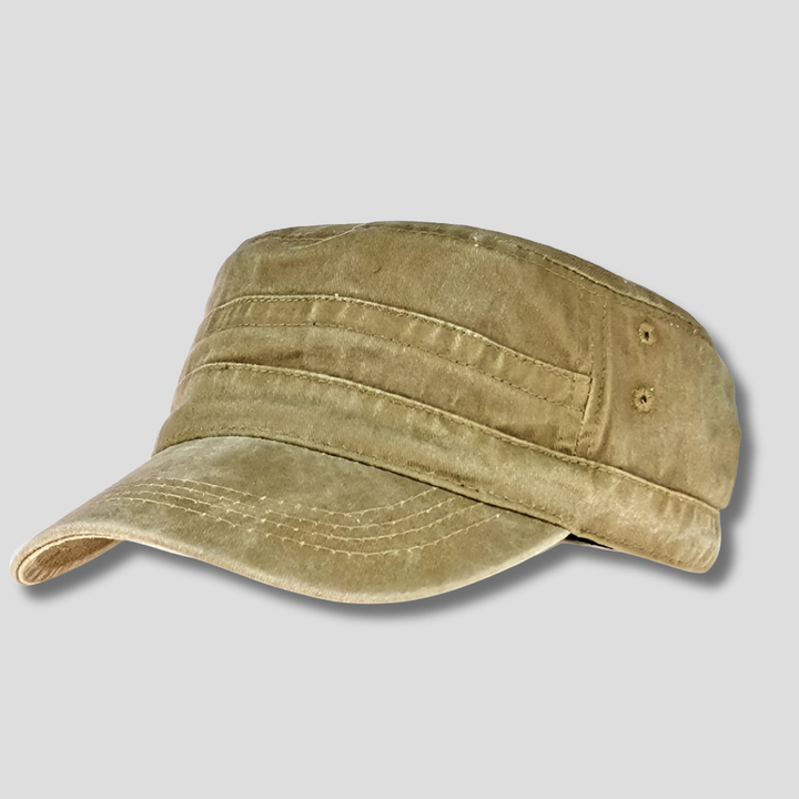 Bonnet rétro militaire pour homme – Style militaire classique avec des touches contemporaines