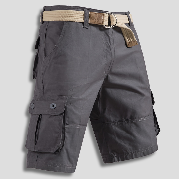 Short cargo multi-poches pour homme
