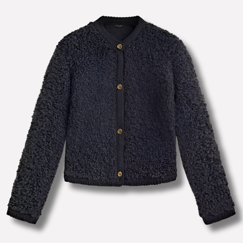 Cardigan boutonné pour femme – Couche douce