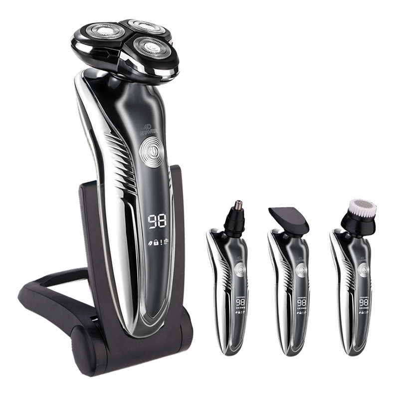 Rasoir électrique rechargeable à sec et humide