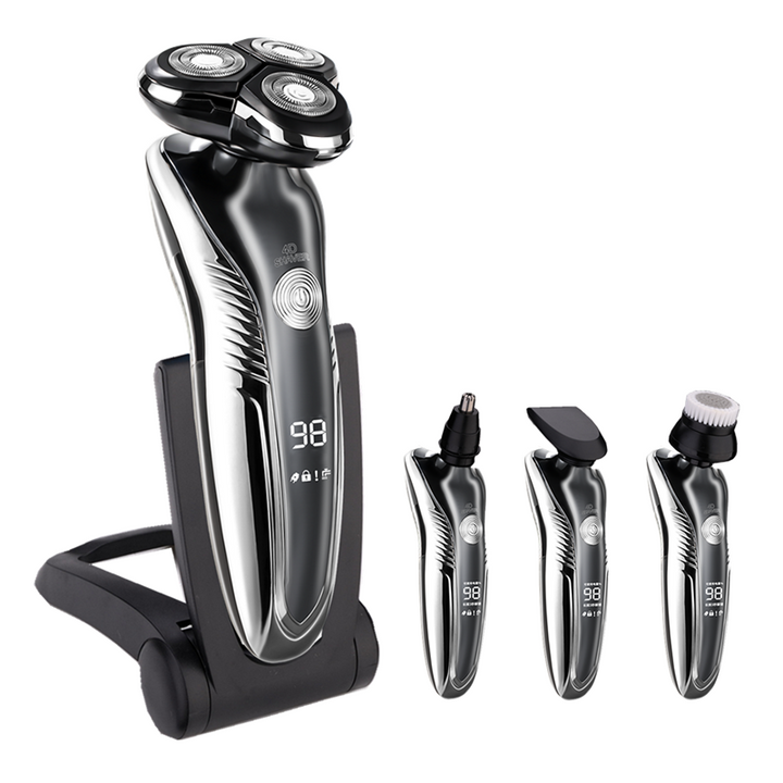 Rasoir électrique rechargeable à sec et humide