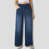 Pantalon élastique taille haute Evie