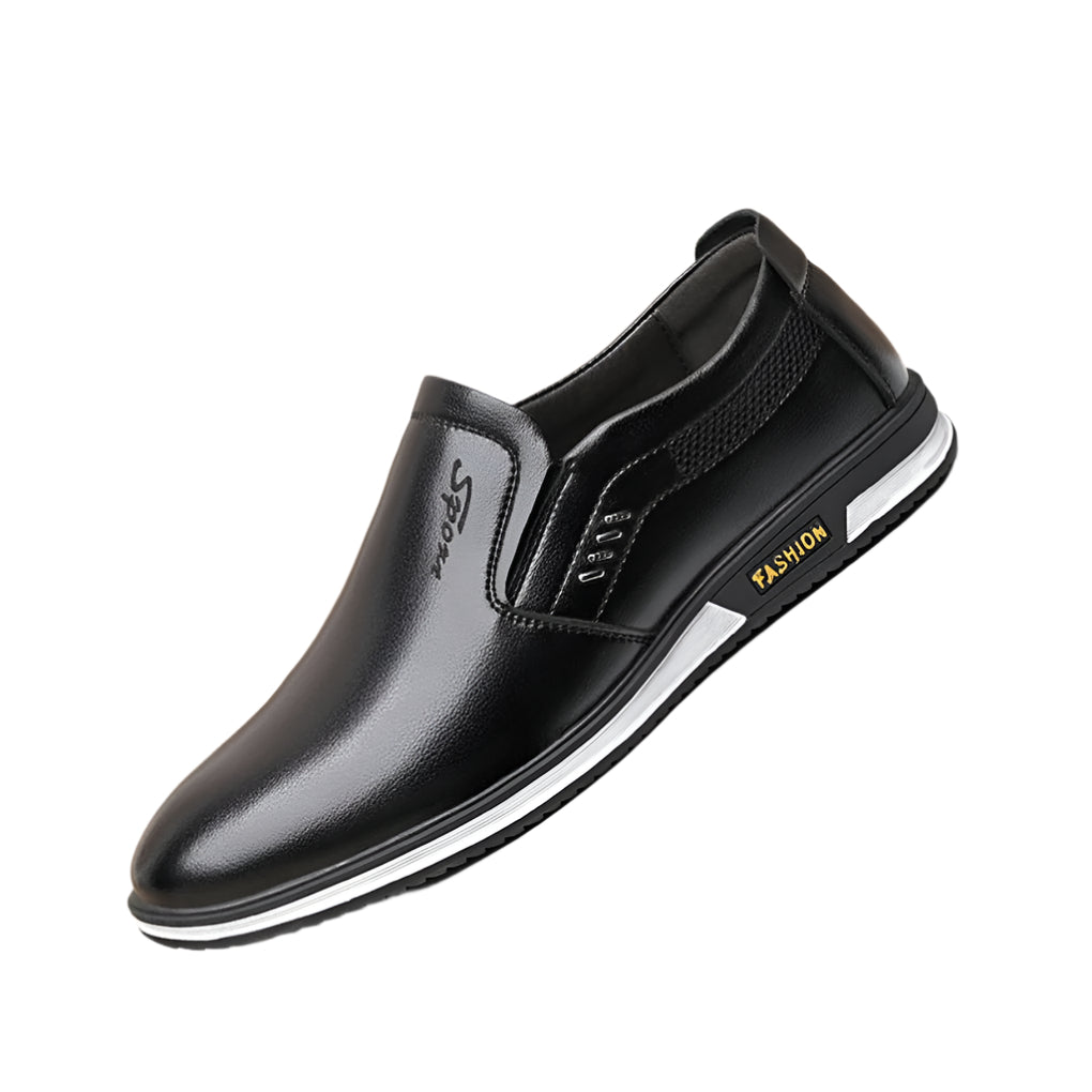 Chaussures élégantes en cuir pour hommes, disponibles en différentes couleurs
