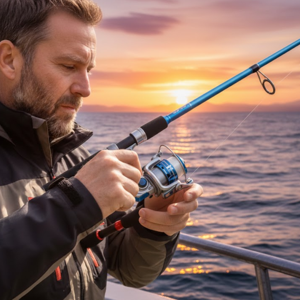 Kit de combo canne à pêche et moulinet