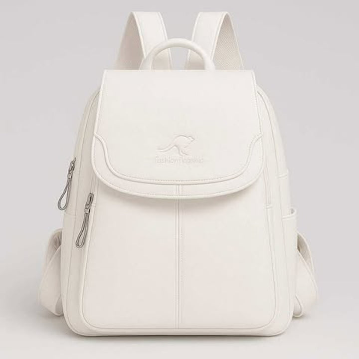 Sac à dos en cuir antivol pour femmes élégantes