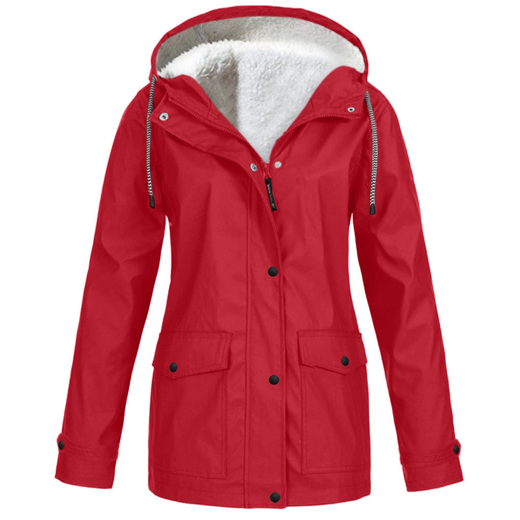 Jeanne Outdoor Jacket | Imperméable, coupe-vent et doublure douce