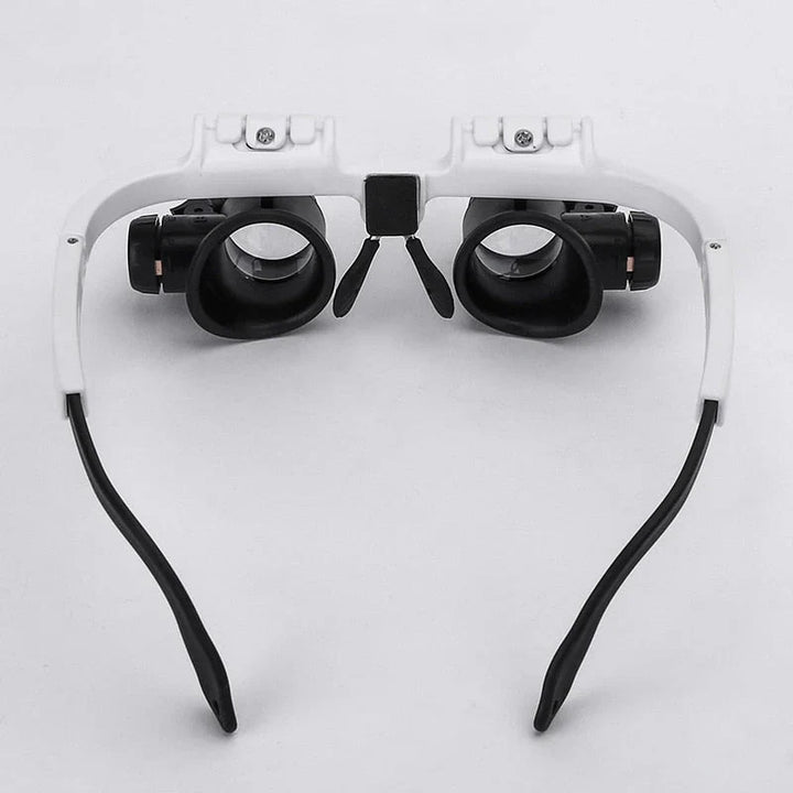 Loupe avec éclairage LED et lentilles réglables : précision et confort pour vos travaux minutieux