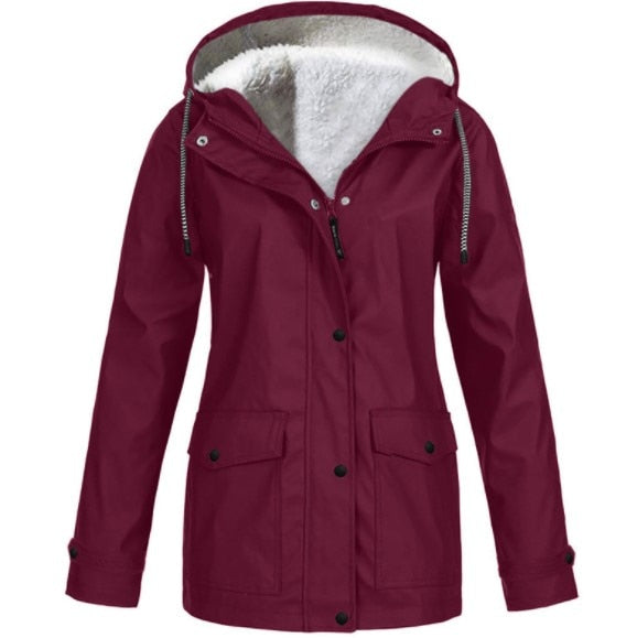 Jeanne Outdoor Jacket | Imperméable, coupe-vent et doublure douce