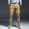 Pantalon cargo à poches multiples pour homme