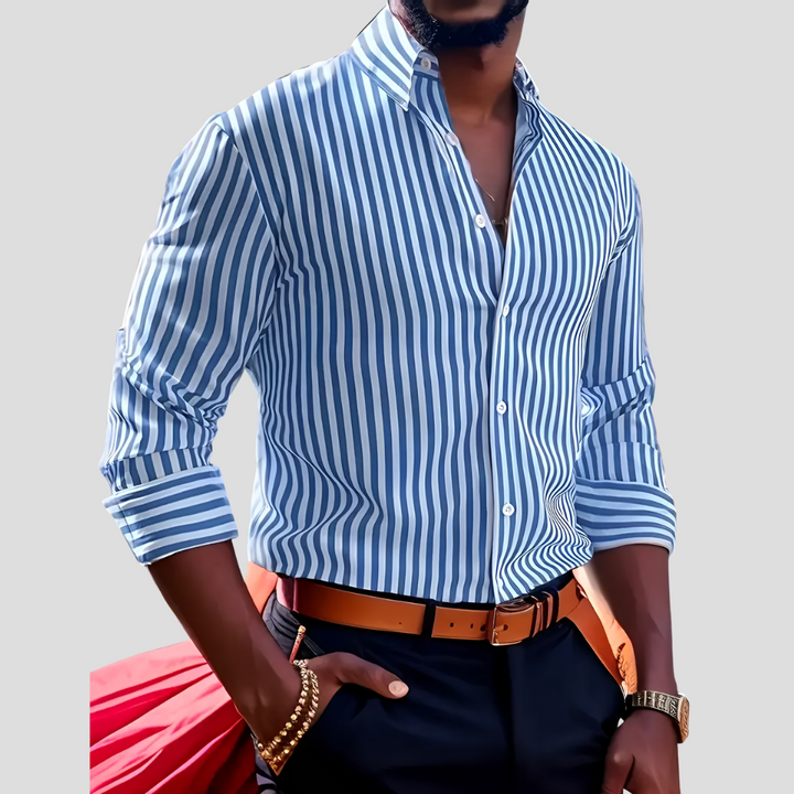 Chemise rayée pour homme