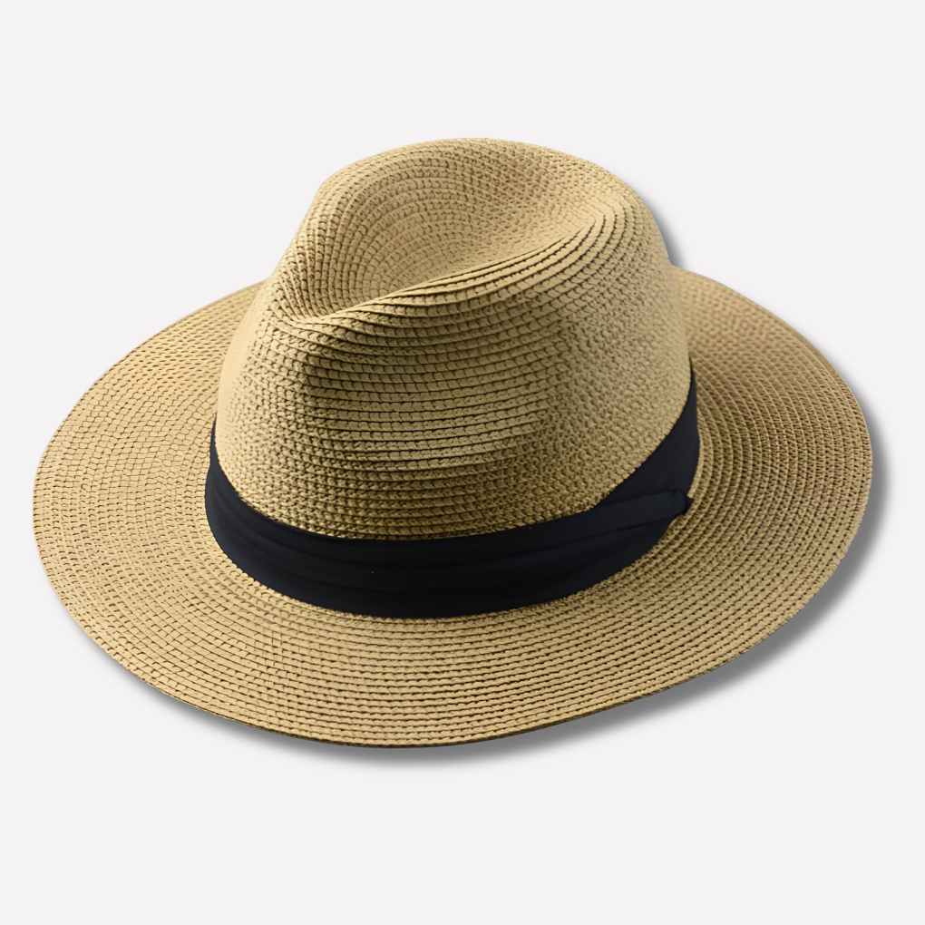 Chapeau de soleil Panama élégant pour homme