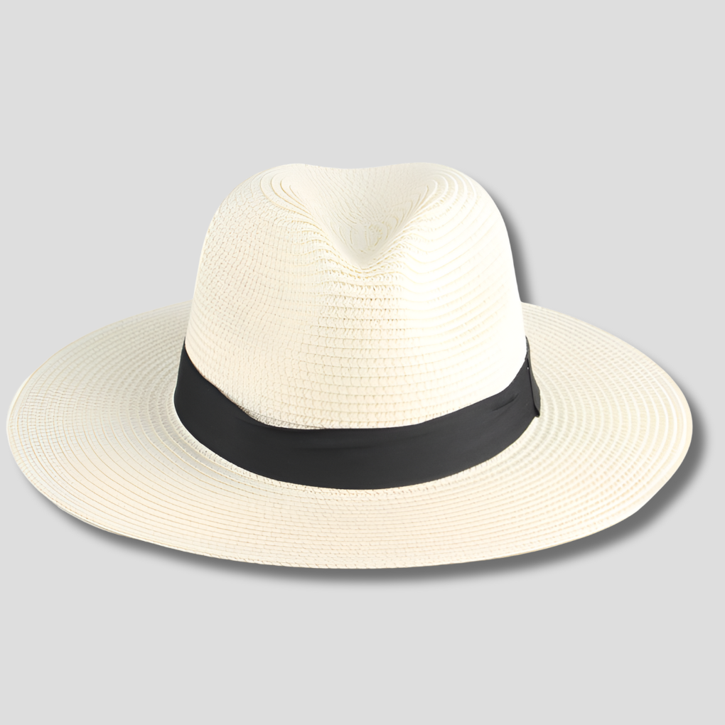 Chapeau de soleil Panama élégant pour homme