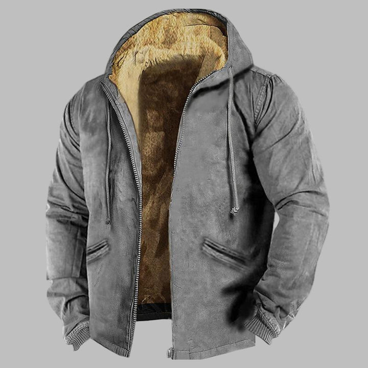 Veste d'hiver élégante et doublée