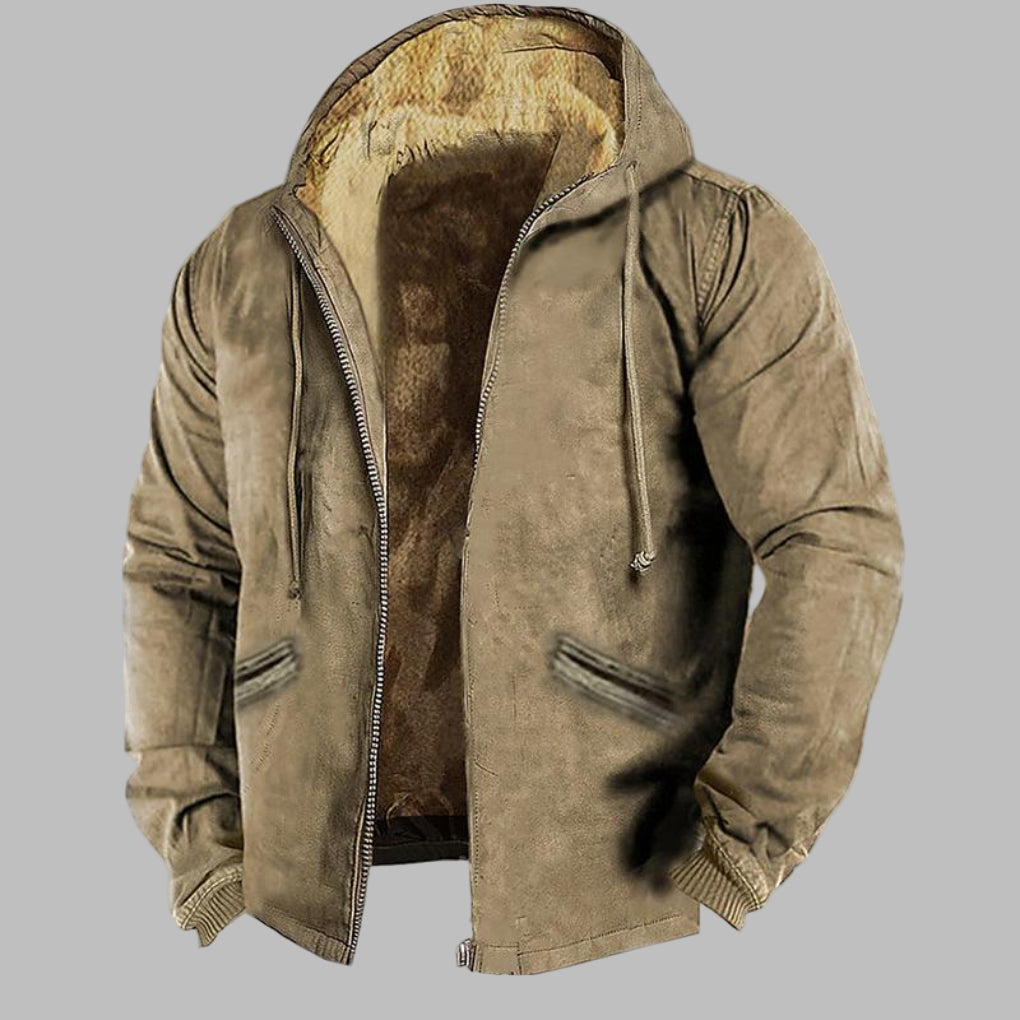 Veste d'hiver élégante et doublée