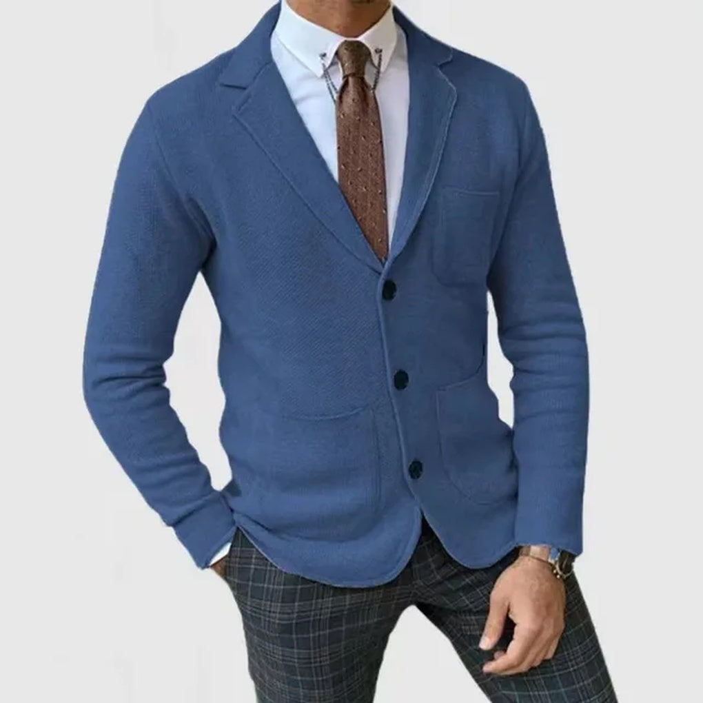 Blazer en maille pour homme – Style raffiné