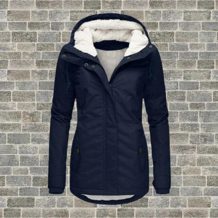 Manteau d’hiver à capuche pour femme – Pratique froid