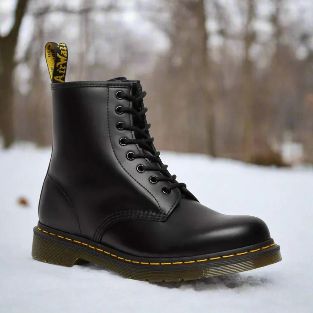 Bottes à lacets élégantes et classiques pour femmes
