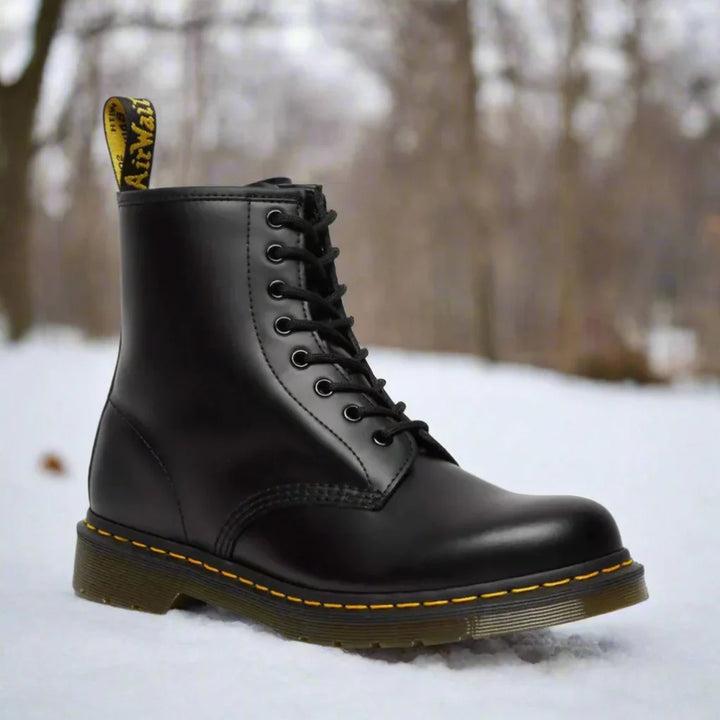 Bottes à lacets élégantes et classiques pour femmes