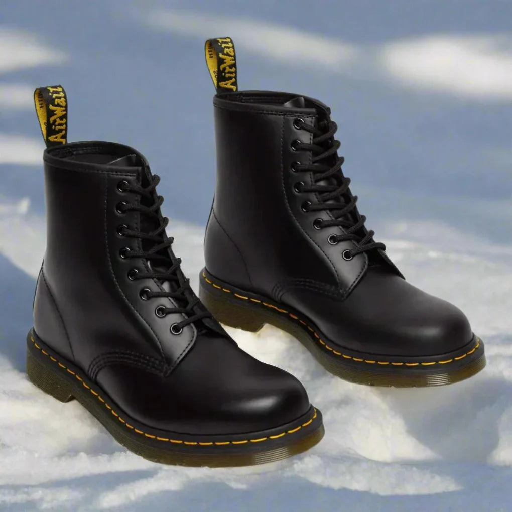 Bottes à lacets élégantes et classiques pour femmes
