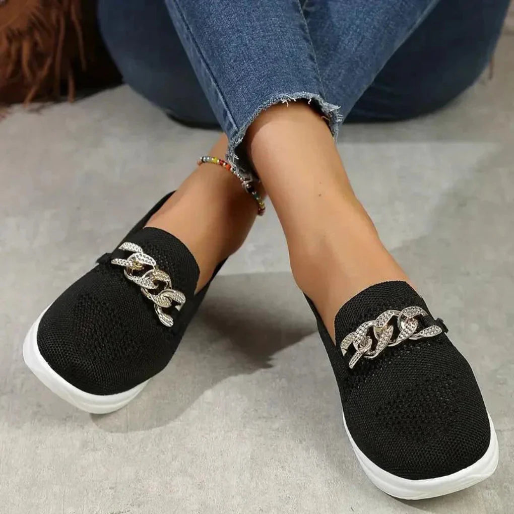 Mocassins classiques à enfiler pour femmes