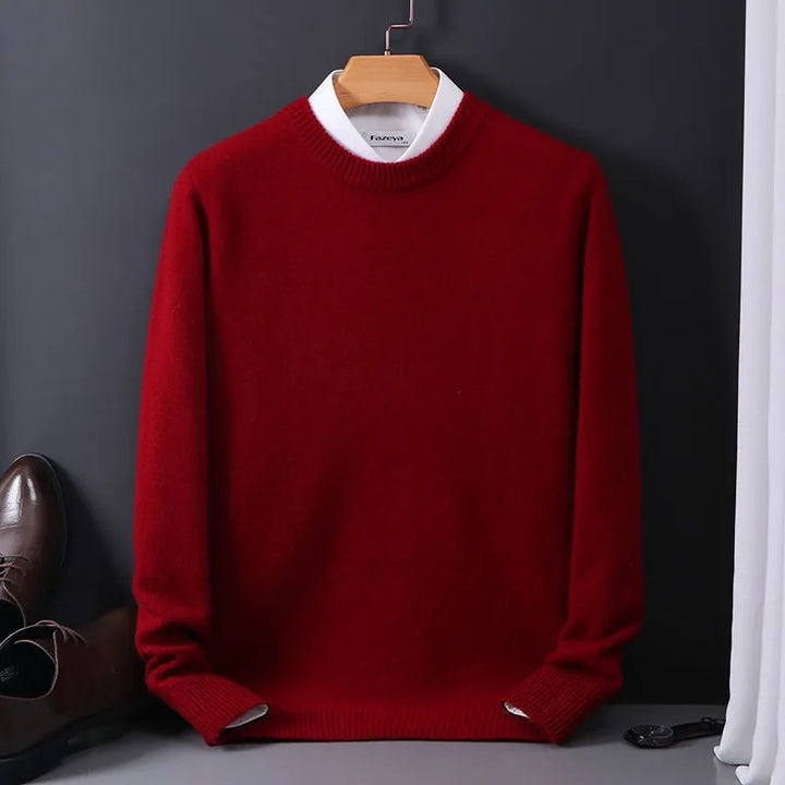 Pull pour homme en faux cachemire