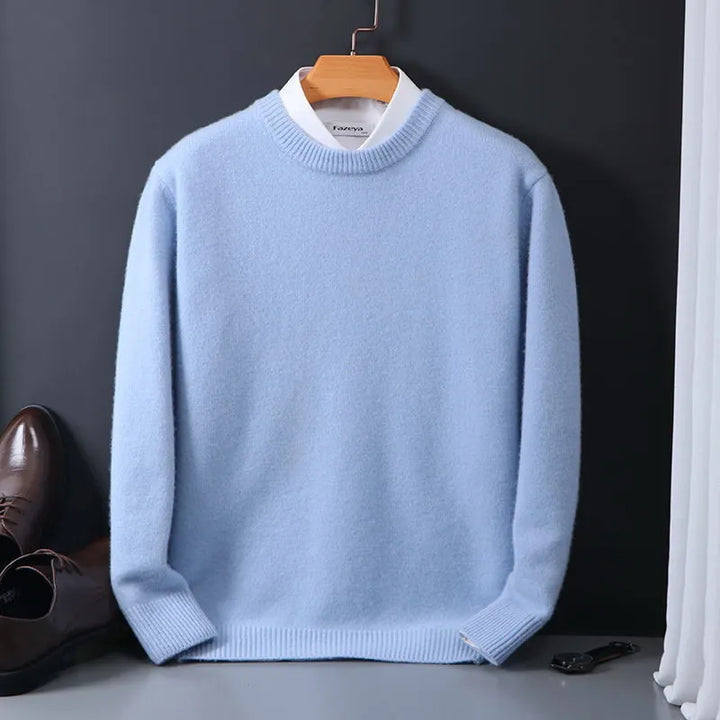 Pull pour homme en faux cachemire